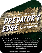 Predator's Edge Scent Eliminator for Deer and Hunting Label
